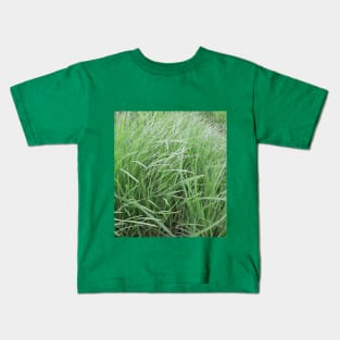 green grass Kids T-Shirt